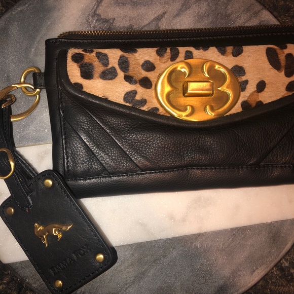 Emma Fox Handbags - emma fox wristlet clutch